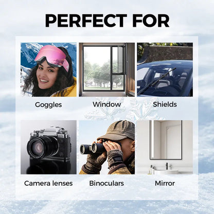 🚗 Anti-Fog Glass Coating – Easy Sponge Applicator for Car Windows & Mirrors