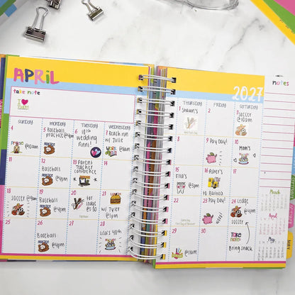 📅✨ 2027–2028 Reminder Binder® – 24-Month All-in-One Life Planner