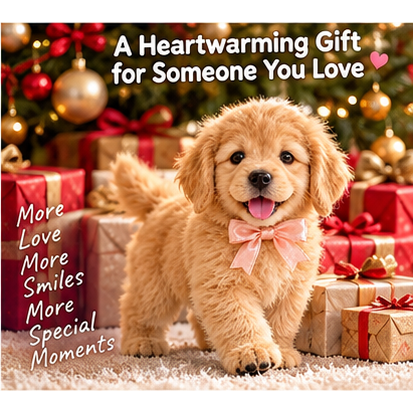 🐕🐾 Golden Buddy™ Realistic Robot Golden Retriever Puppy