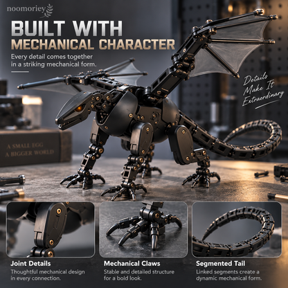 🥚🐉 DragonMorph – Egg to Dragon Transforming Mechanical Toy！！！