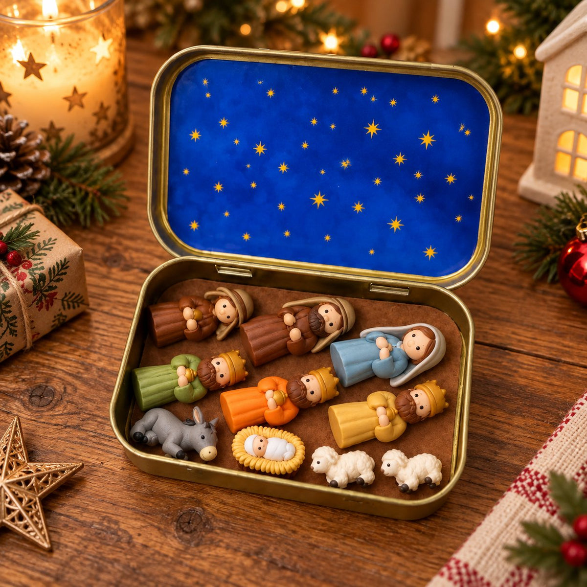 ✝️ Little Bethlehem™ – Pocket Nativity Scene Set✝️