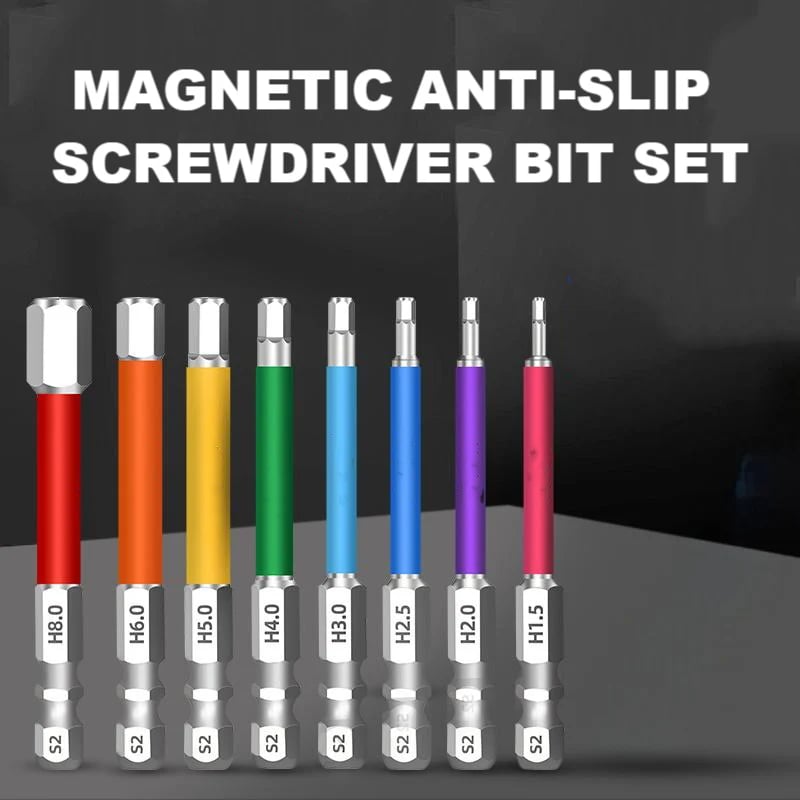 🧲 Secure-Grip Magnetic Screwdriver Bit Kit for Quick, Reliable Repairs