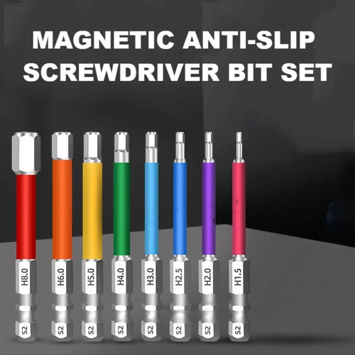 🧲 Secure-Grip Magnetic Screwdriver Bit Kit for Quick, Reliable Repairs