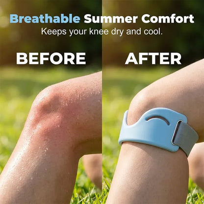 🦵 Breathable Shock-Absorbing Patella Knee Strap – Adjustable Support for Active Movement 🏃
