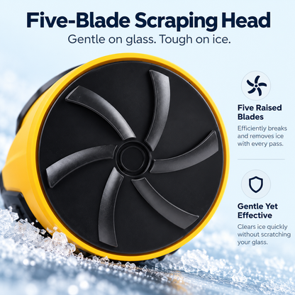 ❄️⚡ Electric Ice Scraper | Fast & Easy Windshield Defrosting 🚗