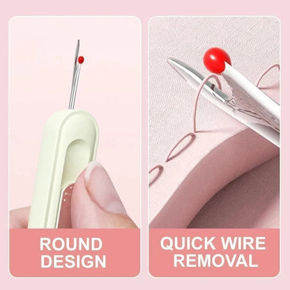 🪡 SwiftStitch Duo - Quick Needle Threader & Precise Seam Cutter Tool Set