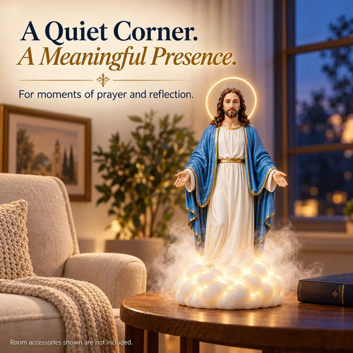 ✝️✨ Holy Mist Humidifier —  Daytime Décor, Evening Glow☁️💛