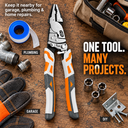 Self-Locking Ratchet Pliers