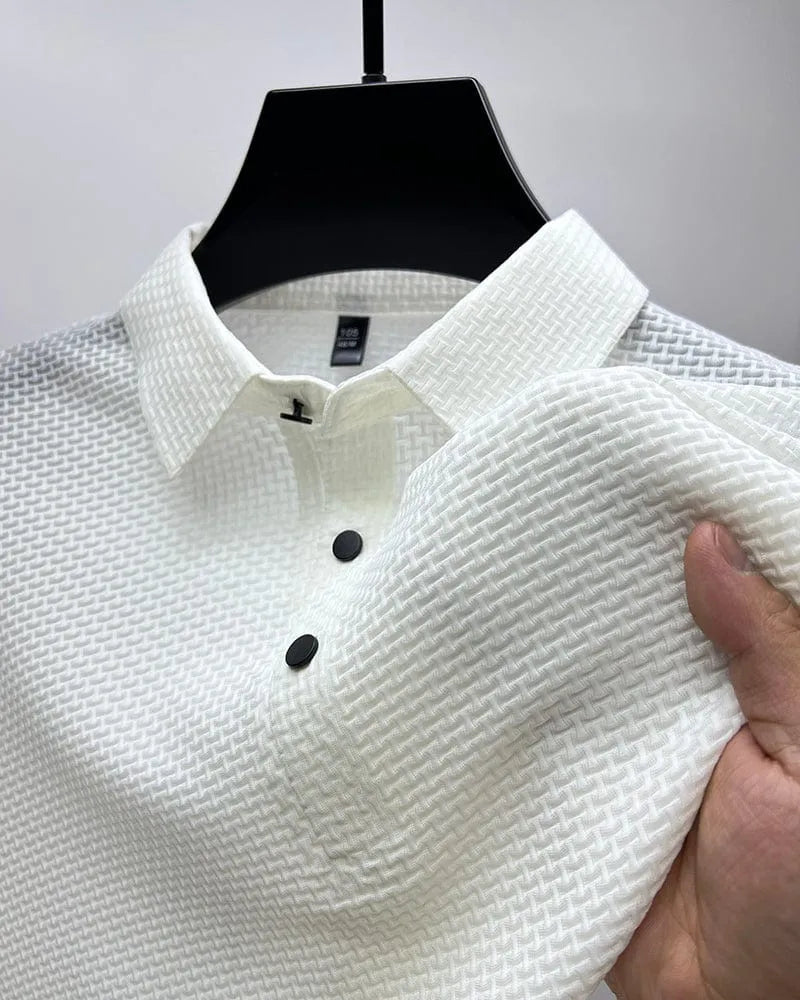 Men's Classic Loose-Fit Solid-Color Casual T-Shirt