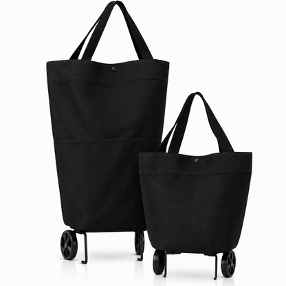 🔥Last Day 40%Off 🔥 2 in 1 Foldable Shopping Cart Bag🎁