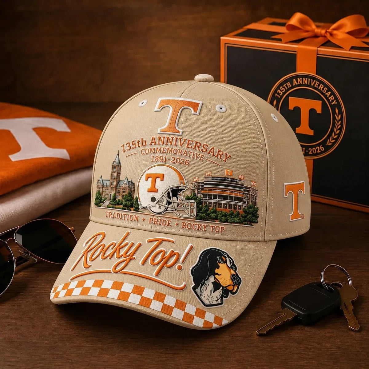 Rocky Top 135th Anniversary Commemorative Cap🏈（Buy 2 Free Shipping）
