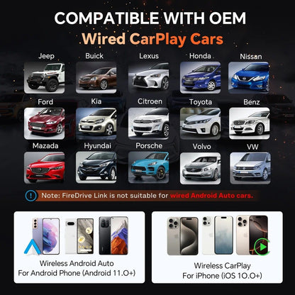 Wireless CarPlay & Android Auto HDMI Streaming Adapter