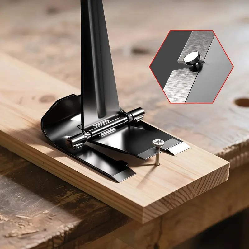 🌟✨ Heavy Duty Trim Puller Tool, Baseboard & Molding Removal Pry Bar 🛠️