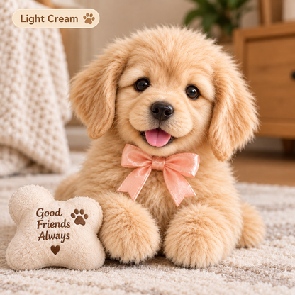 🐶🎄 Christmas Special – 49% OFF! 🎁 Adorable Lifelike Robot Golden Retriever Puppy ✨❤️