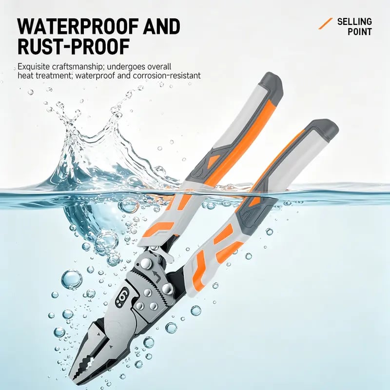 Self-Locking Ratchet Pliers