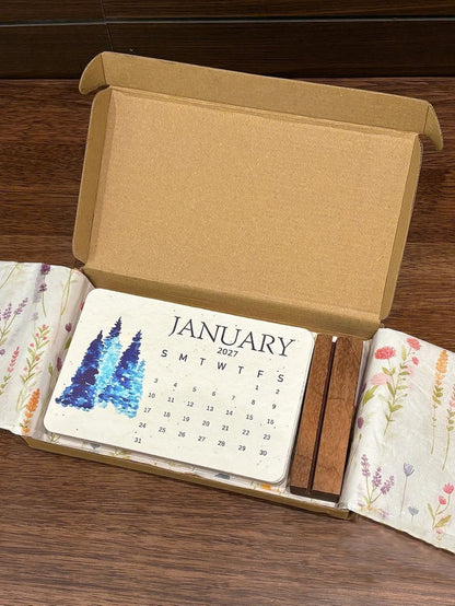 Plantable Seed Calendar 2027