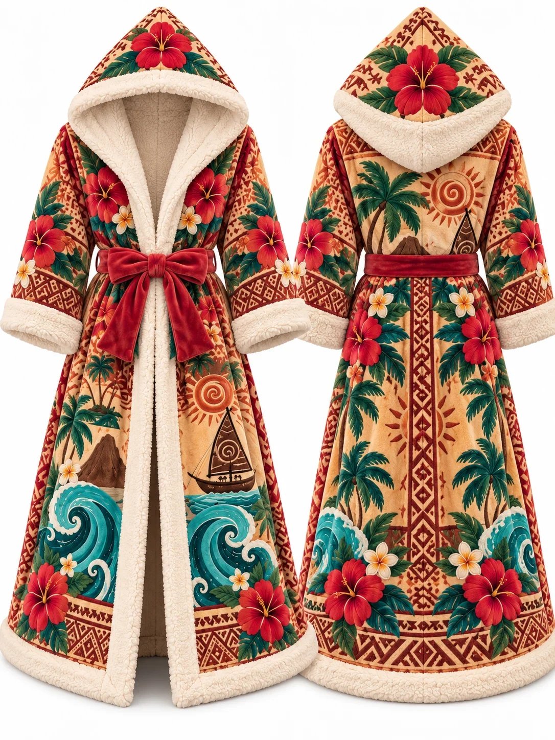 👑 CozyEverAfter™ Heated Princess Robe – Cozy warmth for cold days