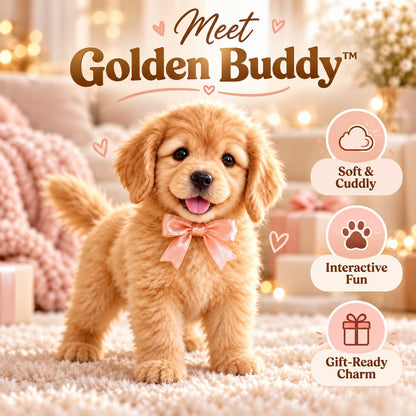 🔥 Limited-Time 49% OFF – Golden Buddy™ Realistic Robot Golden Retriever Puppy