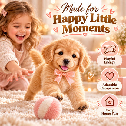 🔥 Limited-Time 49% OFF – Golden Buddy™ Realistic Robot Golden Retriever Puppy