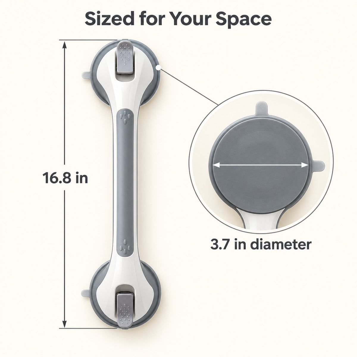 No-Drill Suction Shower Balance Handle(Buy 2 Free Shipping)