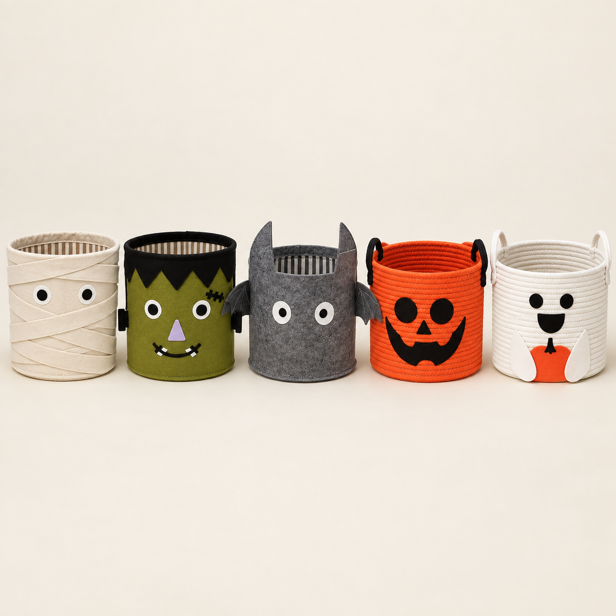🎃 Halloween Trick-or-Treat Basket | Choose Your Spooky Style