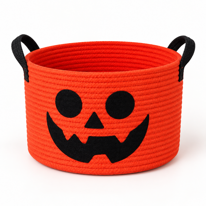 🎃 Halloween Trick-or-Treat Basket | Choose Your Spooky Style