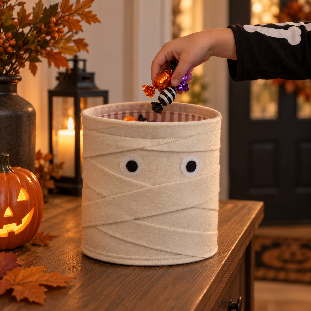 🎃 Halloween Trick-or-Treat Basket | Choose Your Spooky Style