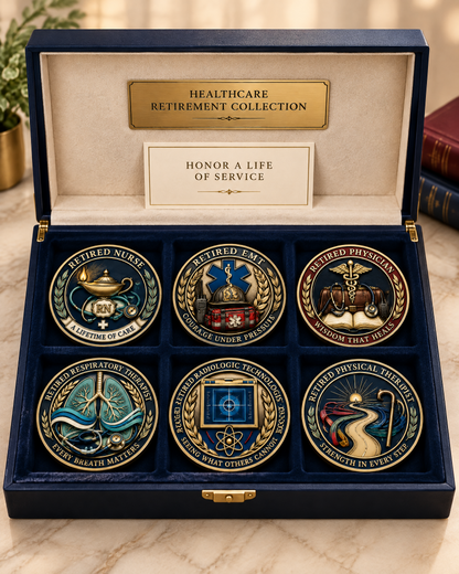 Healthcare Retirement Challenge Coin Collection - image 7