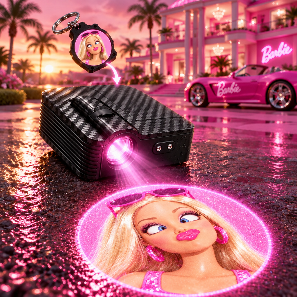 🚗💖 KittyBeam™ Car Door Projector – Cute LED Welcome Lights with Fun Projection Designs