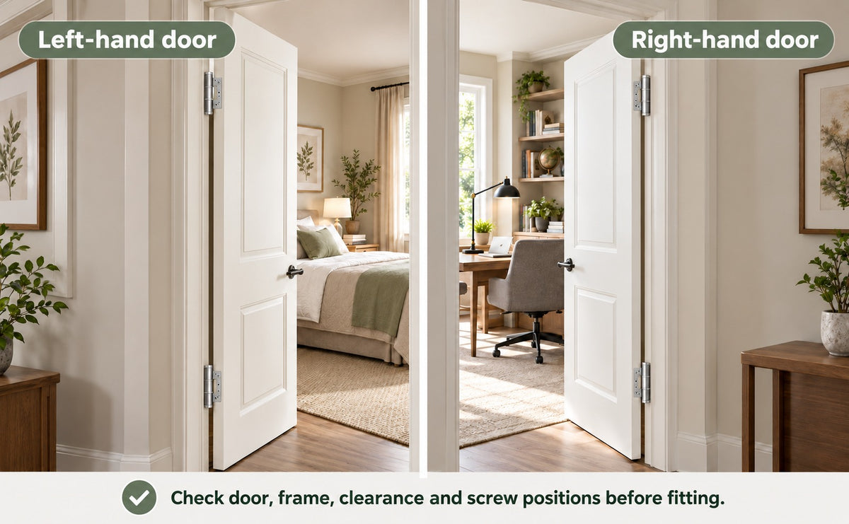Adjustable Soft-Close Door Hinge — Single Pack