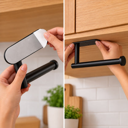 13-Inch Stainless Steel Wall & Under-Cabinet Paper Towel Holder
