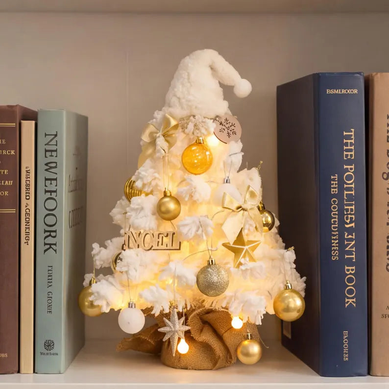 🔥 50% OFF THIS WEEK! 🎄 The Cutest Snowy Tree to Brighten Your Small Space! 🎅