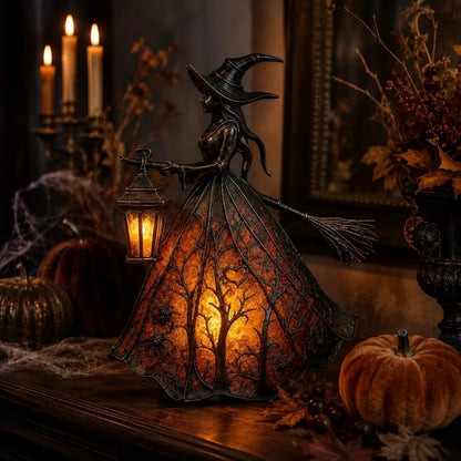 ✨Last Day 49% OFF✨Halloween Witch Lamp Tabletop Decoration