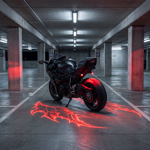 Dragon’s Mark Motorcycle LED Projection Kit