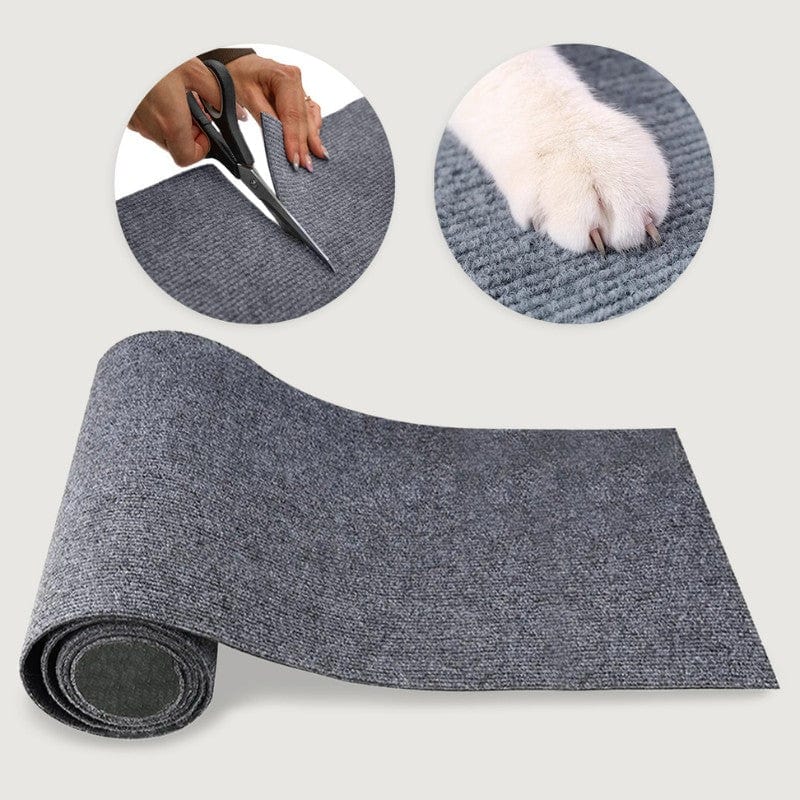 🐱🐾 Self-Adhesive Cat Scratching Mat – Cut-to-Fit Scratch Protector for Sofas, Furniture & Cat Claw Care 🛋️✨