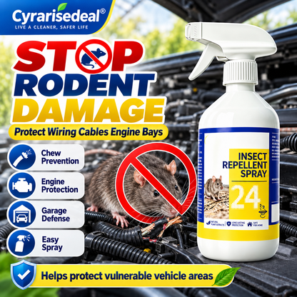 🐀49% OFF NOW ! ✨All-Purpose Rodent Repellent Spray – Non-Toxic Safe Indoor Mouse Deterrent