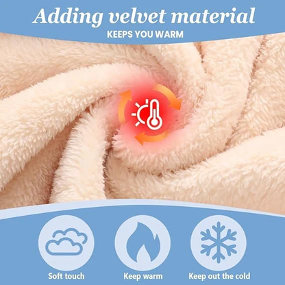 🎉🎁70% OFF!!!-Ready for Winter!!!❄️✨Women’s 3-in-1 Fleece-Lined Knit Balaclava Hat with Scarf & Face Cover🧣
