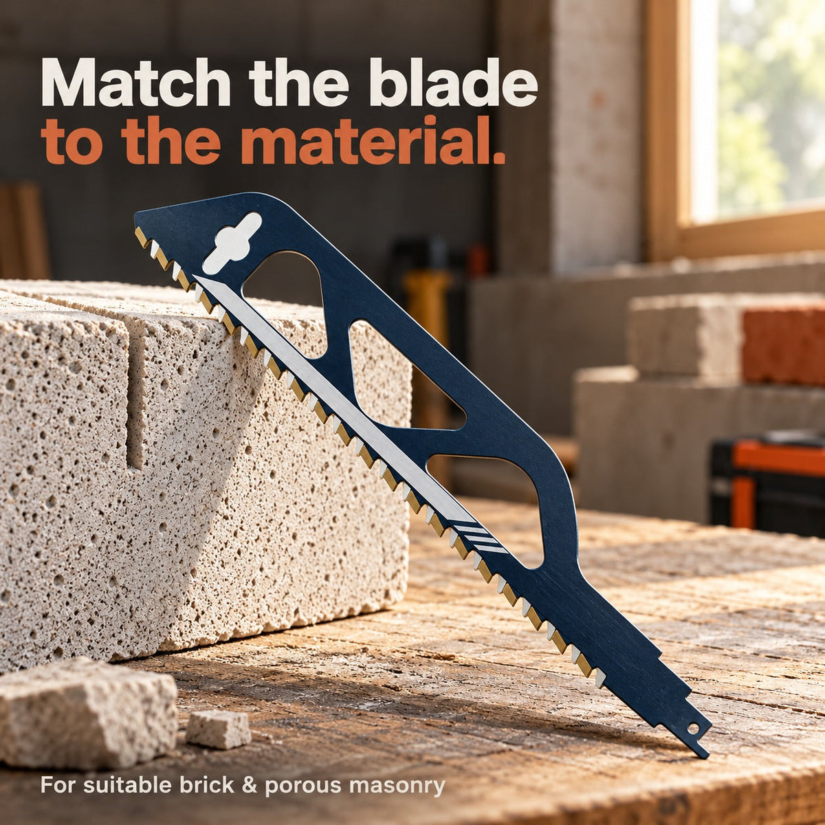 🧱 Carbide Masonry Reciprocating Saw Blade