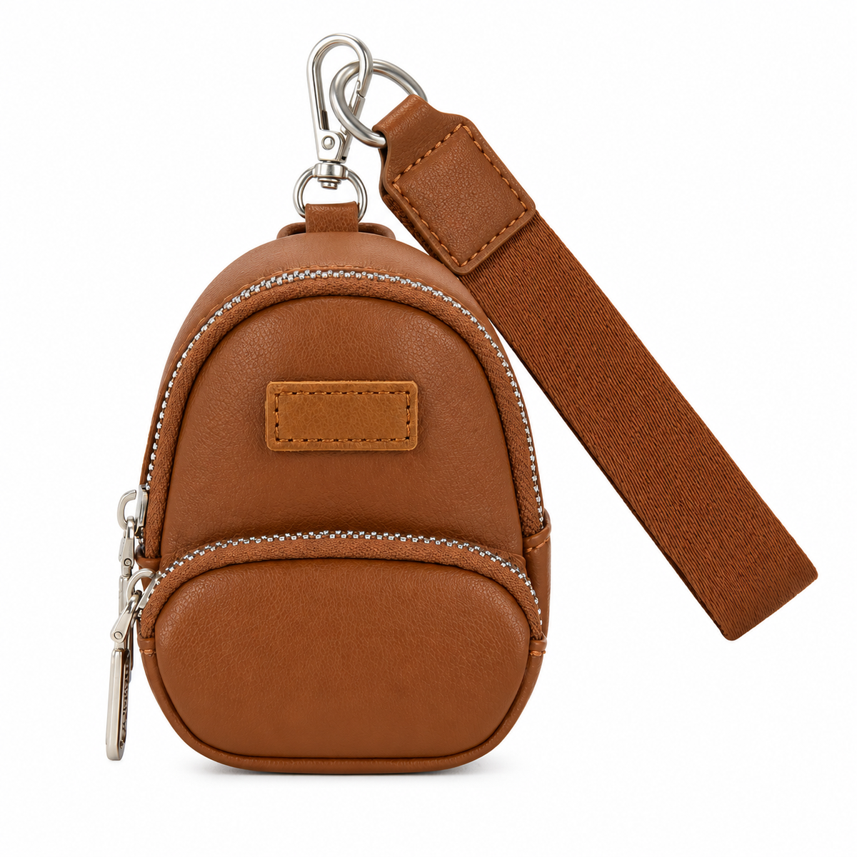Mini Backpack Wristlet Keychain Pouch