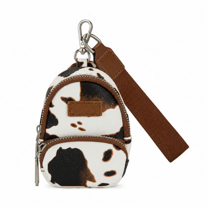 Mini Backpack Wristlet Keychain Pouch
