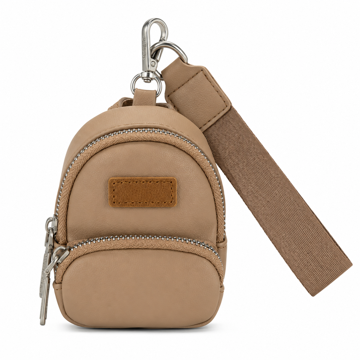 Mini Backpack Wristlet Keychain Pouch