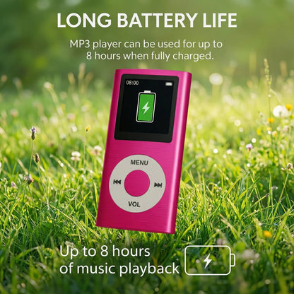 🔥Portable MP3 Player – Compact Digital Music Player with LCD Screen & TF Card Support🔥