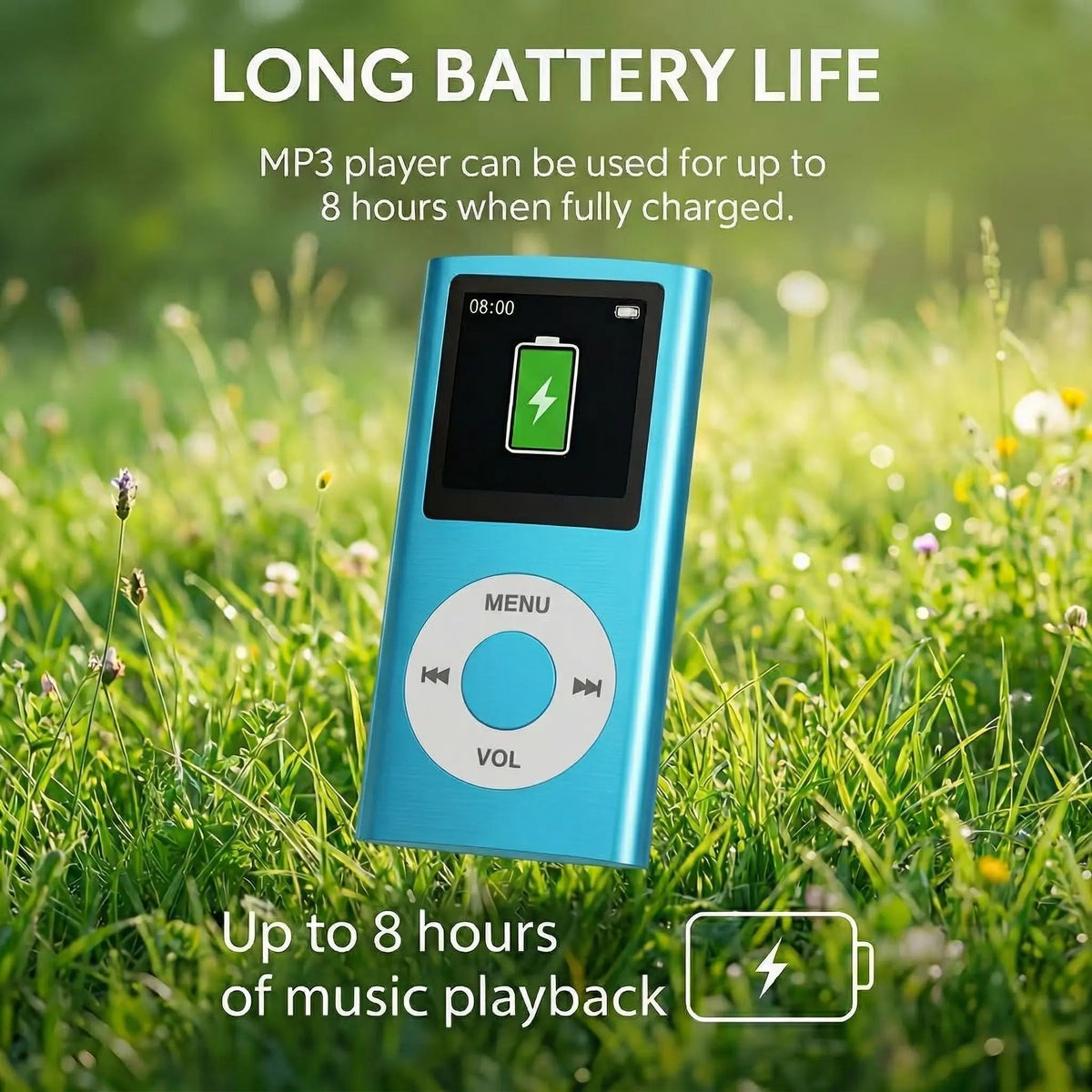 🔥Portable MP3 Player – Compact Digital Music Player with LCD Screen & TF Card Support🔥