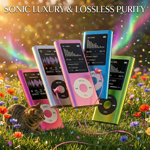 🔥🎶HOT SALE-Portable MP3 Player – Compact Digital Music Player with LCD Screen & TF Card Support🔥
