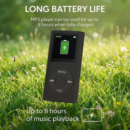 🔥Portable MP3 Player – Compact Digital Music Player with LCD Screen & TF Card Support🔥