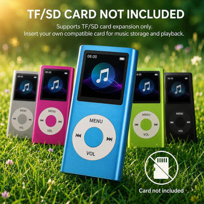 🔥🎶HOT SALE-Portable MP3 Player – Compact Digital Music Player with LCD Screen & TF Card Support🔥