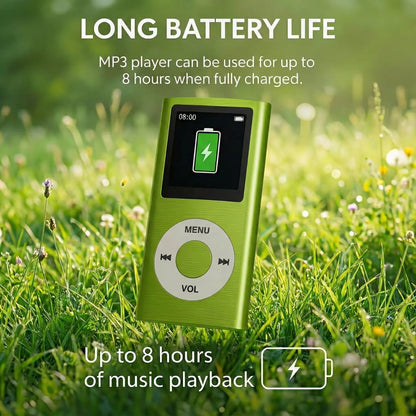 🔥🎶HOT SALE-Portable MP3 Player – Compact Digital Music Player with LCD Screen & TF Card Support🔥