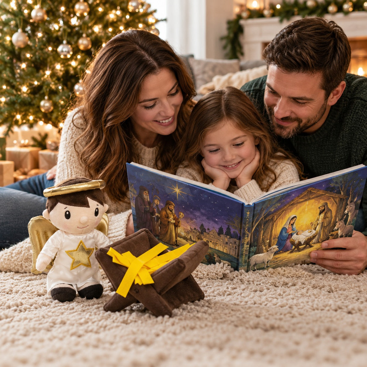 Christmas Nativity Advent Story & Activity Set（Buy 2 Free Shipping）