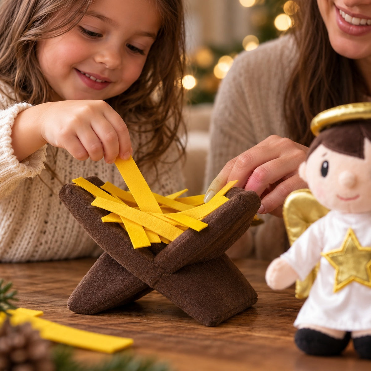 Christmas Nativity Advent Story & Activity Set（Buy 2 Free Shipping）