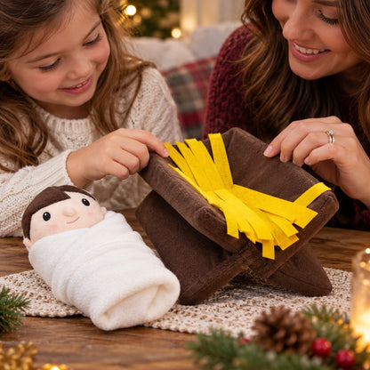 Christmas Nativity Advent Story & Activity Set（Buy 2 Free Shipping）